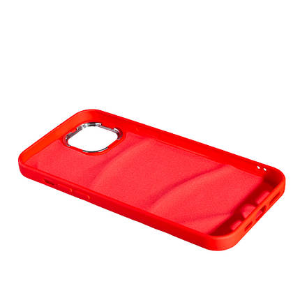 Силіконовий чохол Soft Puffer для Apple iPhone 15 Plus Red, фото 3