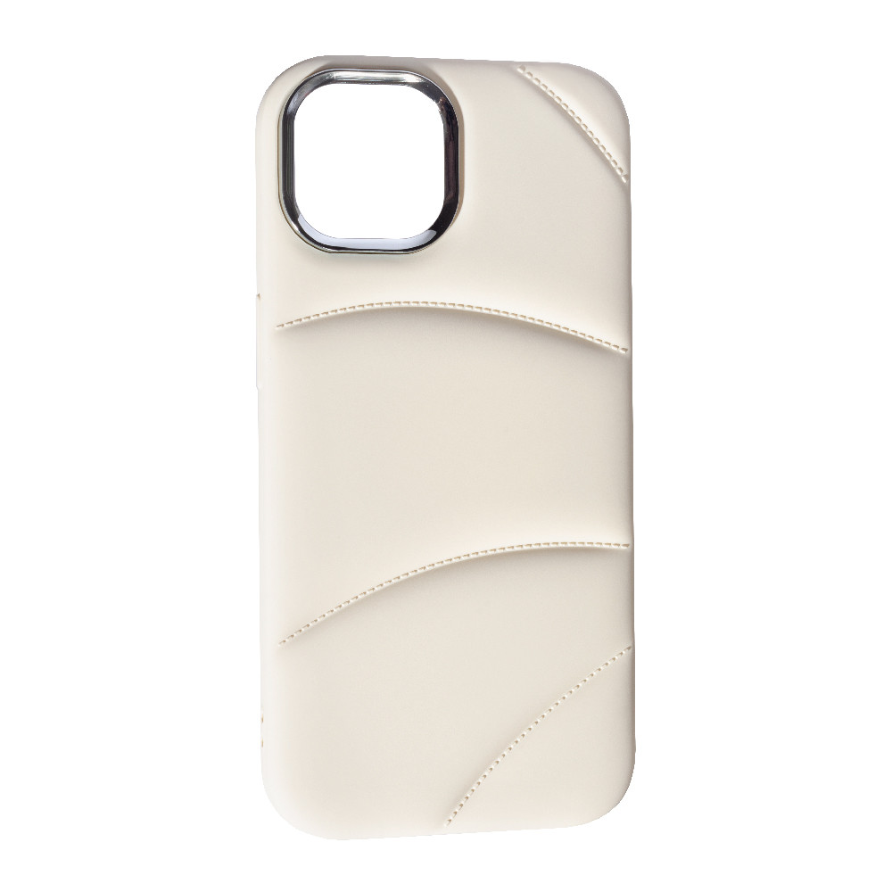 Силіконовий чохол Soft Puffer для Apple iPhone 14 White