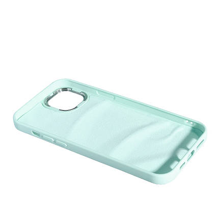 Силіконовий чохол Soft Puffer для Apple iPhone 14 Mint, фото 3