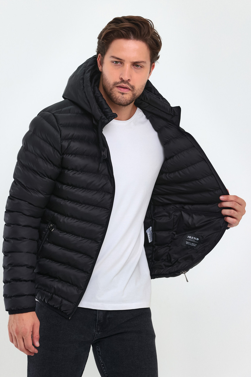 Куртка мужская Danger с капюшоном, легкая мужская куртка еврозима ...