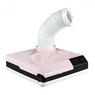 Витяжка для манікюру настільна з гофрою NDC 65W витяжка для нігтів витяг з фільтром НЕРА манікюрний пилосос, фото 2