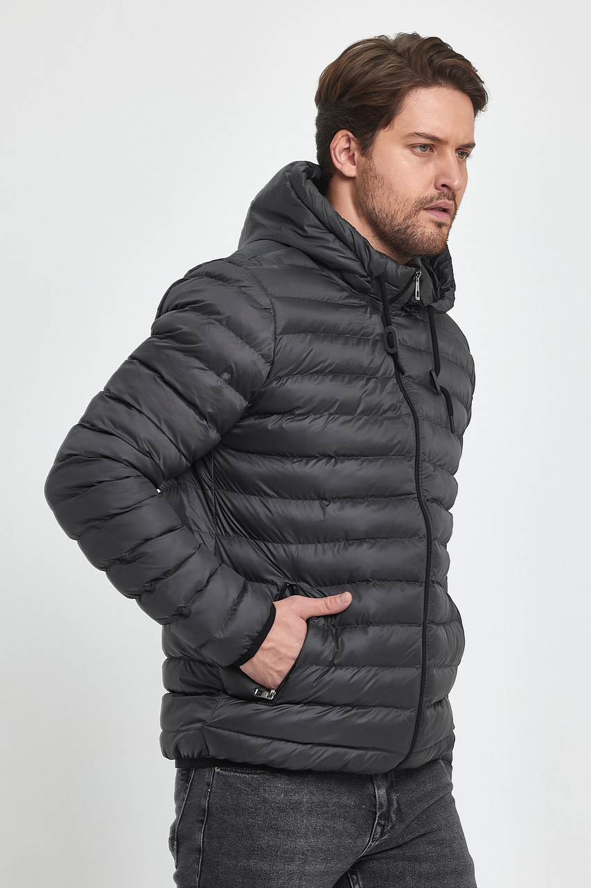 Куртка мужская Danger с капюшоном, легкая мужская куртка еврозима ...