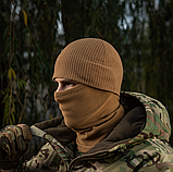 Шапка M-Tac фліс ріп-стоп Coyote Brown 40591017, фото 4