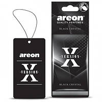 Ароматизатор AREON Х-Vervision листик Black Crystal (AXV10)