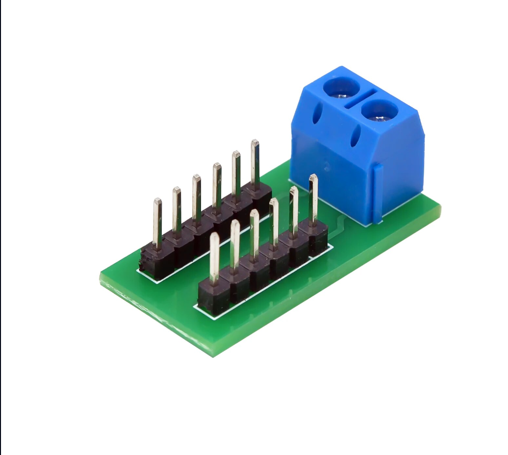 Плата адаптера DuPont (клема 2P на штирьовий модуль 12P), спаяний