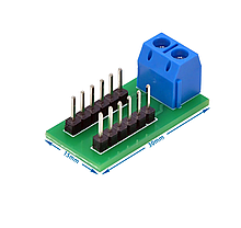 Плата адаптера DuPont (клема 2P на штирьовий модуль 12P), спаяний, фото 2