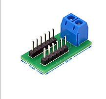 Плата адаптера DuPont (клема 2P на штирьовий модуль 12P), спаяний, фото 4