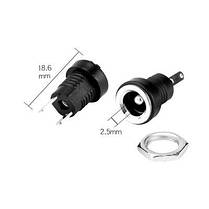 Гніздо, роз'єм, адаптера живлення, 5.5*2.5мм, фото 5