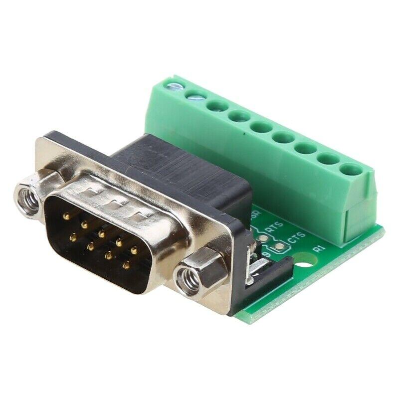 Перетворювач інтерфейсу, адаптер DB9, RS232 RS485 "тато", перехідник на клемну колодку