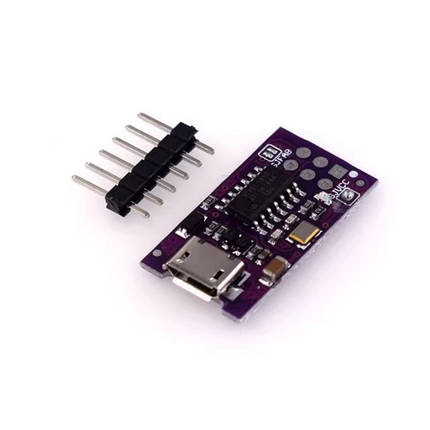 Програматор USB Tiny AVR ISP на мікроконтролері ATtiny44, 5В, фото 1