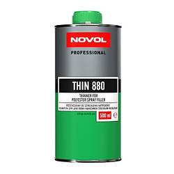 Розчинник до рідкої шпаклівки THIN 880 0.5л   NOVOL