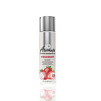 Натуральное массажное масло с ароматом клубники System JO Aromatix Massage Oil Strawberry, 120 мл