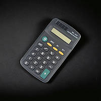Калькулятор карманный KK-402 на батарейке с солнечной панелью 6х10 см