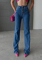 Жіночі штани на високій посадці, трендові джинси, жіночі джинси