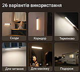 LED лампа срібна 60 см, фото 6