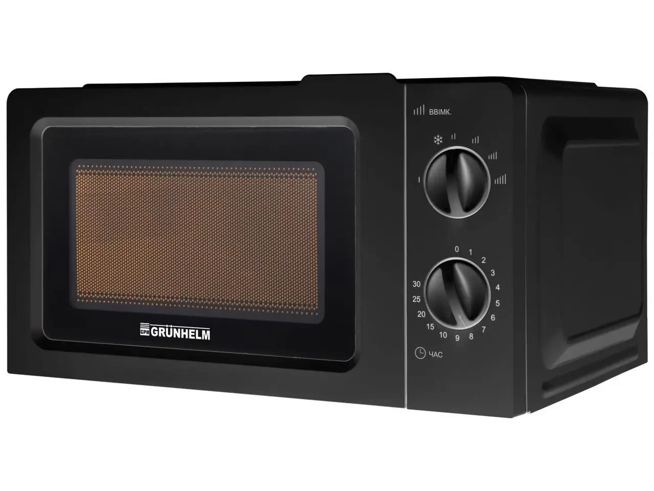 Мікрохвильова піч Grunhelm 20MX701-B 20 л 800 Вт Класична мікрохвильова піч Мікрохвильова піч для дому