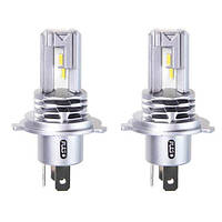 Лампы LED комплект PULSO M4-H4-H - L - LED-chips CREE - 9-32v - 2x25w - 4500Lm - 6000K (M4-H4)