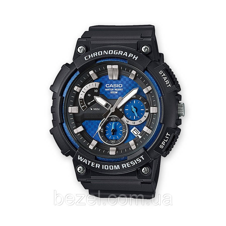 Чоловічий годинник Casio MCW-200H-2AV с хронографом