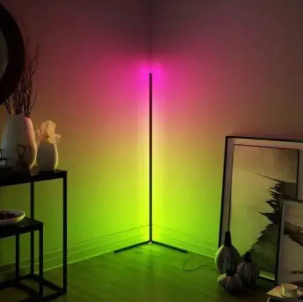 Стійка кутова на ніжці з RGB-підсвіткою і регулюванням USB LK202309-23 (110см)