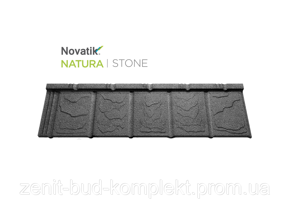 Композитна черепиця Novatik Natura, Stone - фото 2 - id-p2077892002