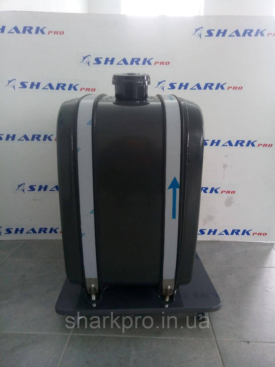 БАК ГІДРАВЛІЧНИЙ БОКОВОГО КРІПЛЕННЯ МЕТАЛЕВИЙ 160 Л (62Х67Х40), фото 1