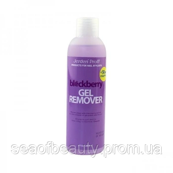 Рідина для зняття гель-лаку, біо-гелю Jerden Proff GEL REMOVER, Ожина, 150 мл