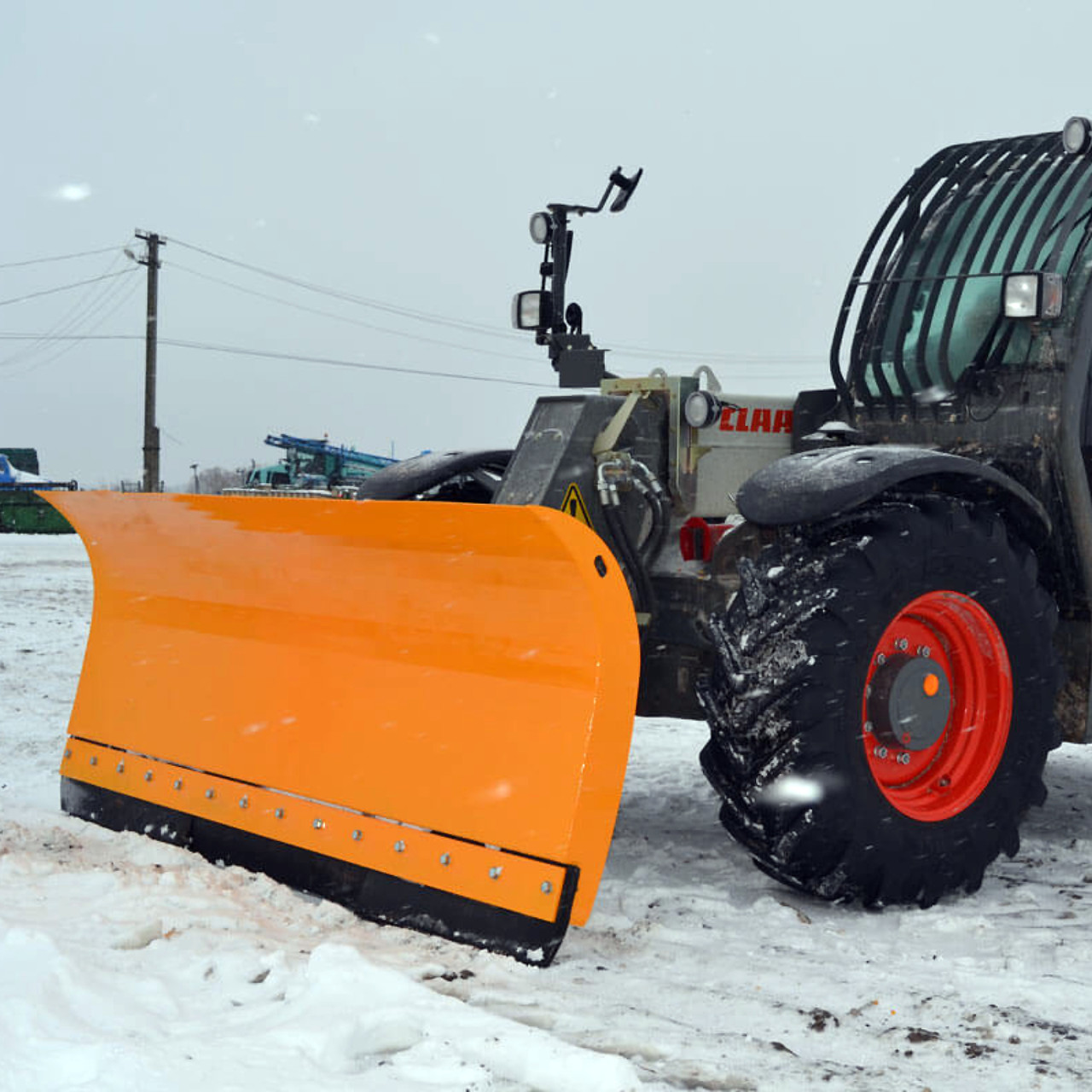 Відвал лопата на телескопічний навантажувач ВС-2400 (ширина – 2.4 м), фото 1