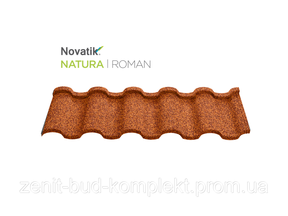 Композитна черепиця Novatik Natura, Roman - фото 3 - id-p2079125853