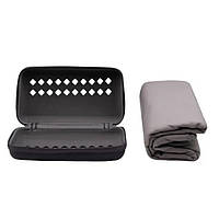 Рушник із мікрофібри TRAMP Pocket Towel 75х150 XL Grey (UTRA-161-XL-grey) (SHiz14918)