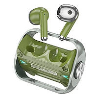 Беспроводные наушники Bluetooth Hoco Trendy EW55 Green S