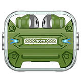 Бездротові навушники Bluetooth Hoco Trendy EW55 Green (SH020489), фото 3