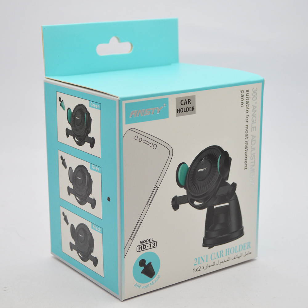 Автотримач ANSTY HD-13 Gravity Car Mount Black