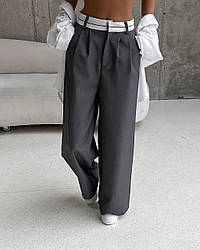 Штани жіночі палаццо костюмка 42-44, 46-48, 50-52 (3цв) "JEM WEAR" від виробника