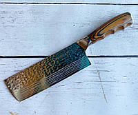 Кухонный нож-топорик для мяса Sonmelony 30 см профессиональный из нержавеющей стали для рубки и разделки мяса