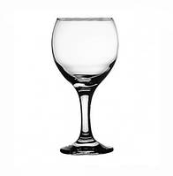 Бокал для вина на толстой ножке стеклянный Pasabahce Бистро 260 мл (44411/sl)Оригинал