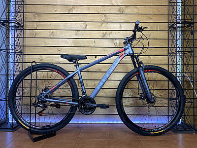 Велосипед гірський спортивний 29 Corso Nitro NT-29903 сіро-червоний на зріст 156-170 см