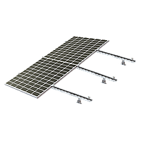 Комплект кріплень для сонячних панелей на дах X3 (3 опорних ряда)