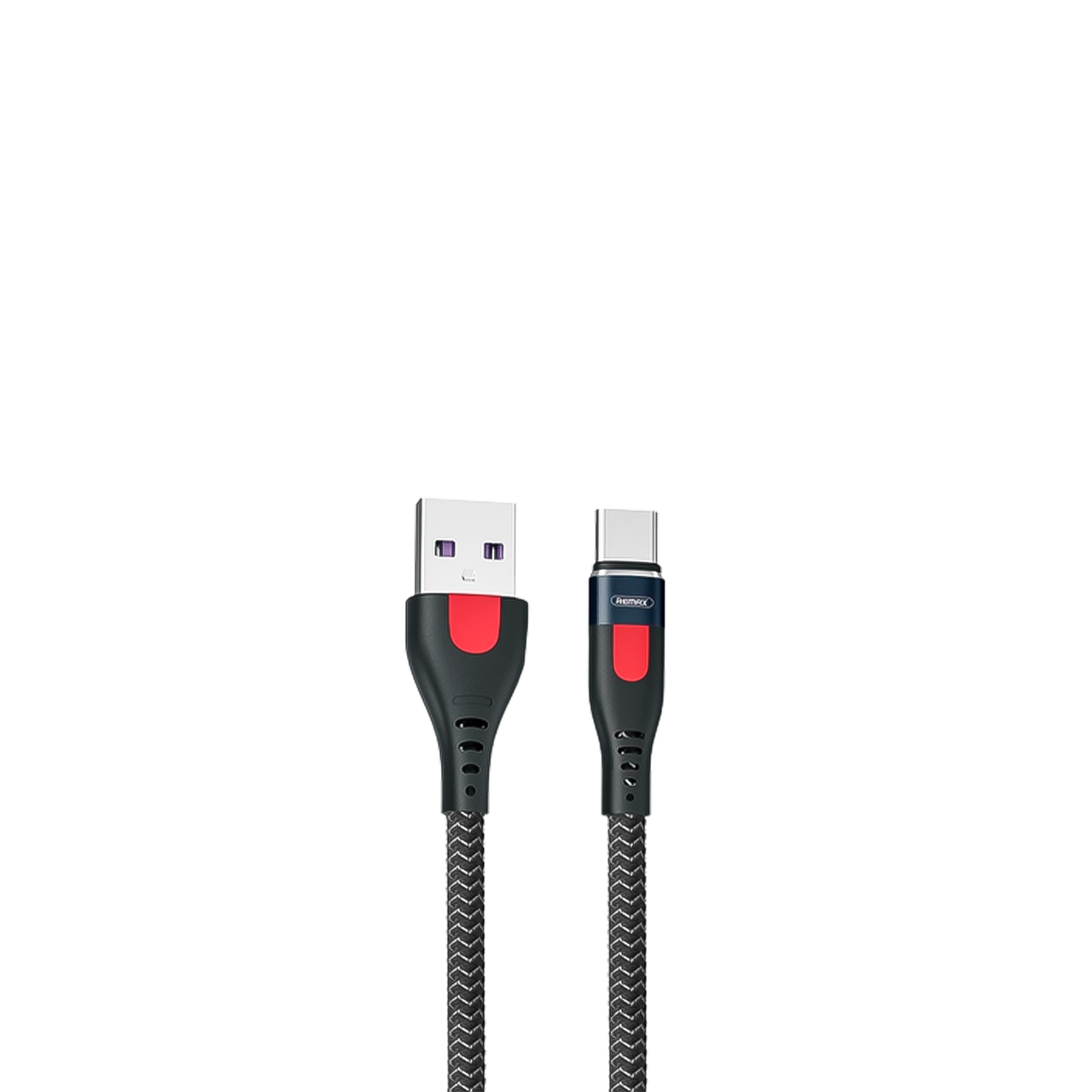 Кабель Remax RC-188a Lesu Pro Aluminum Alloy USB 2.0 to Type-C 5A 1 м Чорний, фото 1