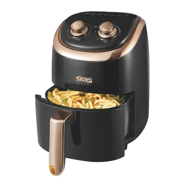 Аеро Фритюрниця для кухні DSP KB2078 4L 1200W Black, фото 1