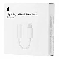 Переходник Lightning to 3.5mm Headphone Jack Adapter Адаптер для подключения Аудио и видео разъемы