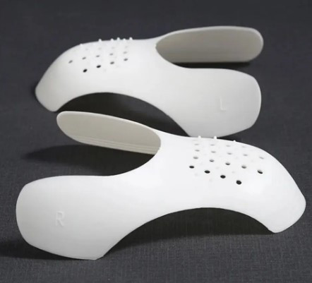 Универсальные - защитные вставки от заломов для кроссовок обуви размер L (40-46) белый - фото 3 - id-p2079185333