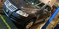 Боковые пороги Rainbow (2 шт., алюминий) для Volkswagen Touareg 2002-2010 гг