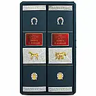 Подарункова шкіряна книга «Книга про коней». Урусов С.П., фото 2