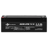 Акумулятор AGM LPM 12V - 2.3 Ah, фото 4