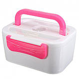 Ланч-бокс з підігрівом Lunch Box (220В). NF-780 Колір: рожевий, фото 5