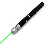 Лазери із зеленим променем лазера Green Laser Pointer | Зелені лазерні вказівки | Лазерна XA-712 указка брелок, фото 9