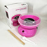 Апарат для солодкої вати Cotton Candy Maker. TU-582 Колір рожевий, фото 7