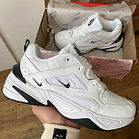 Женские Кроссовки Nike M2K Tekno White Black 36-41