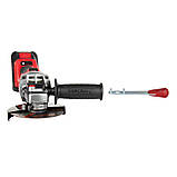 Акумуляторна безщіткова шліфмашина кутова WORCRAFT CAG‑S20LiBS‑125 з АКБ (4А) і ЗП, 20В, фото 7