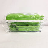 Терка Nicer Dicer PLUS овочерізка універсальна терка ручна овочерізка мультислайсер QN-375 кухонна овочерізка, фото 7
